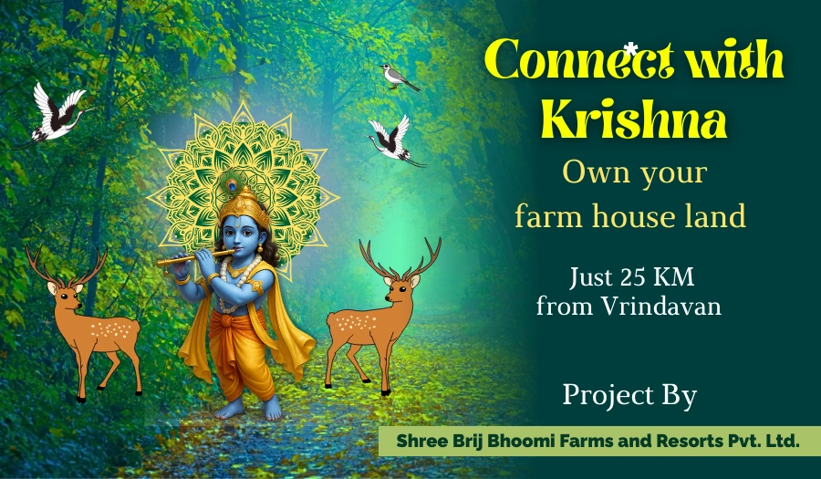 Own your Farm House Land in Vrindavan